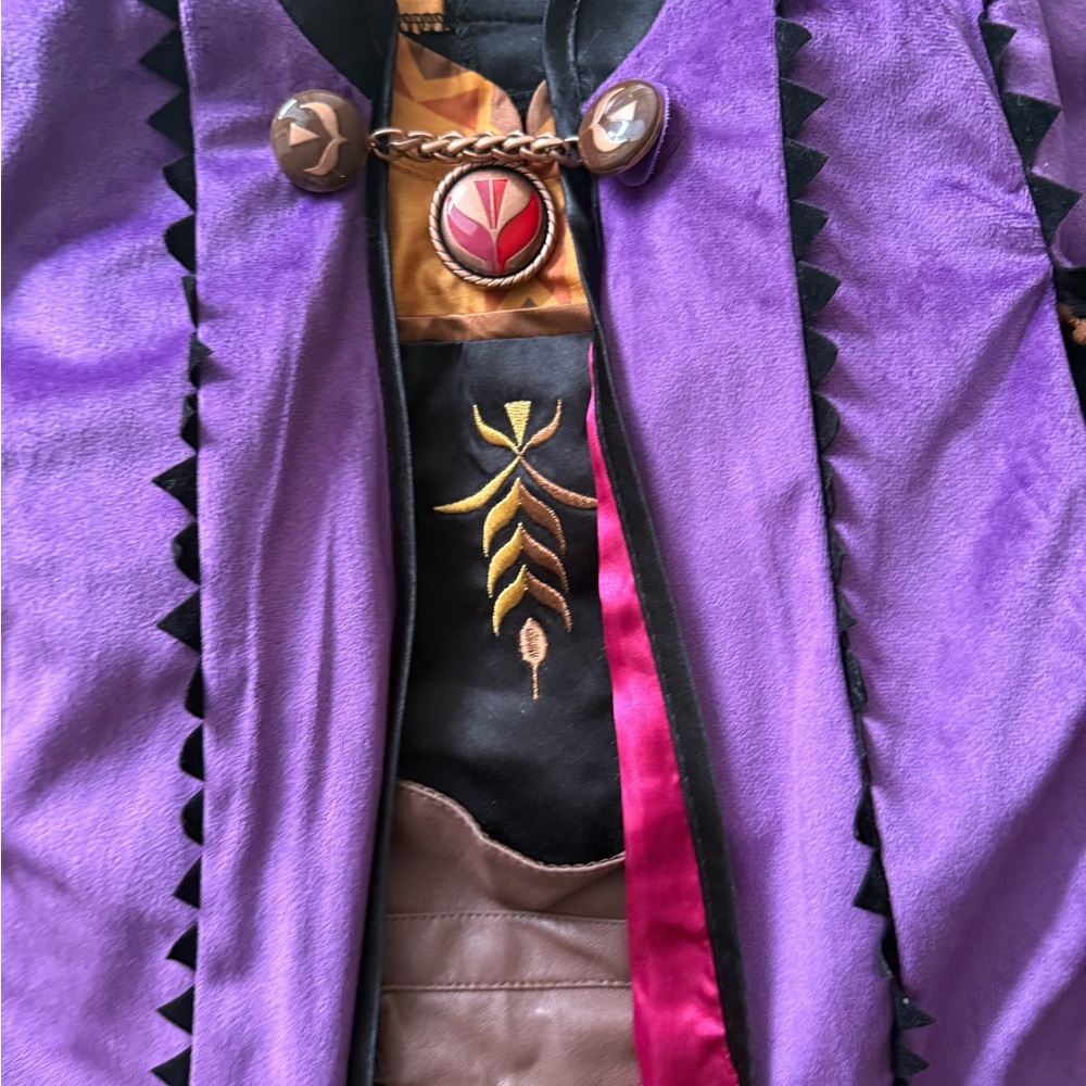 Disney Frozen Anna Costume ( traveling costume) - Picture 2 of 7